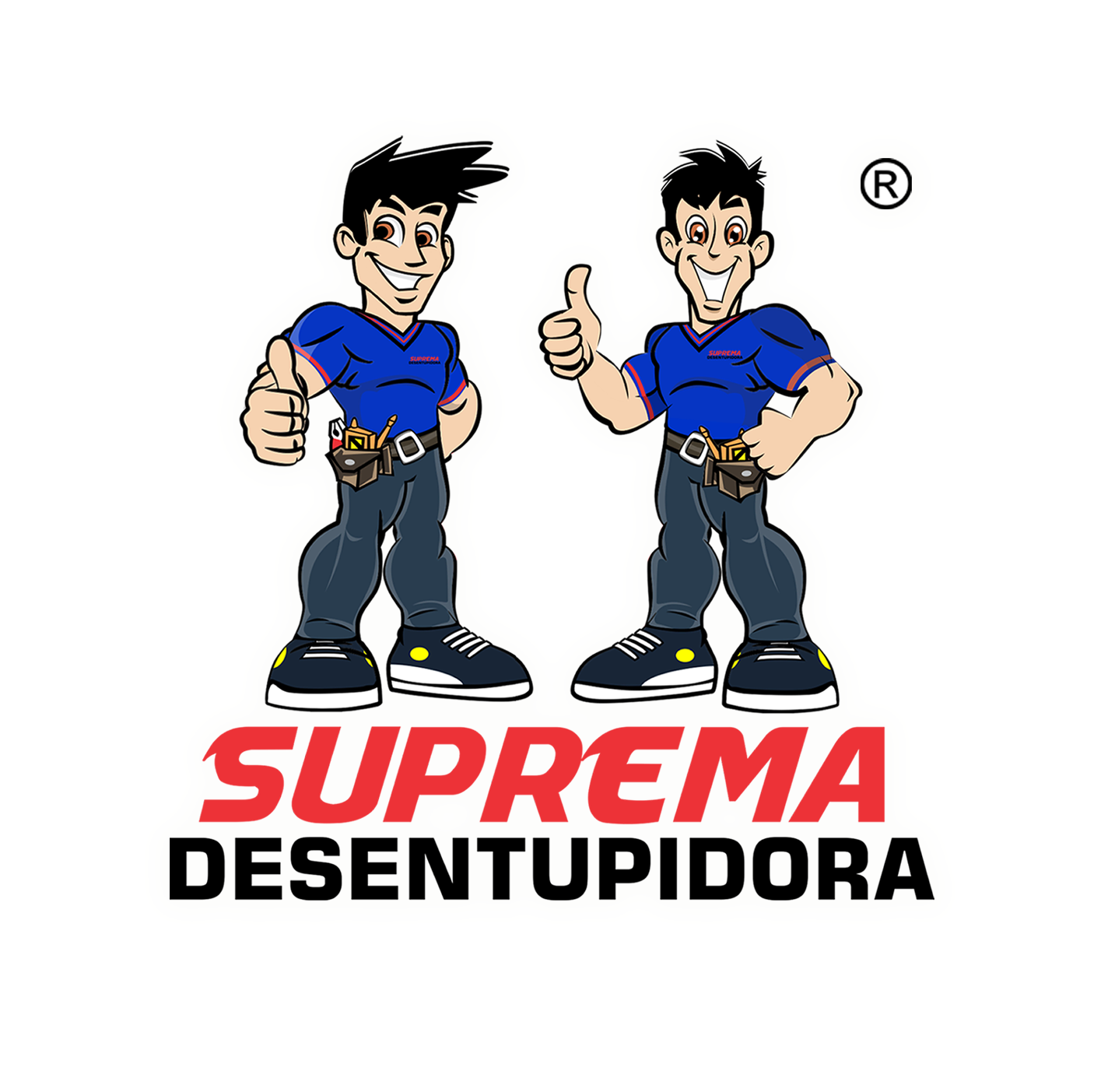 Logo da Suprema Desentupidora, desentupidora 24 horas no Rio de Janeiro